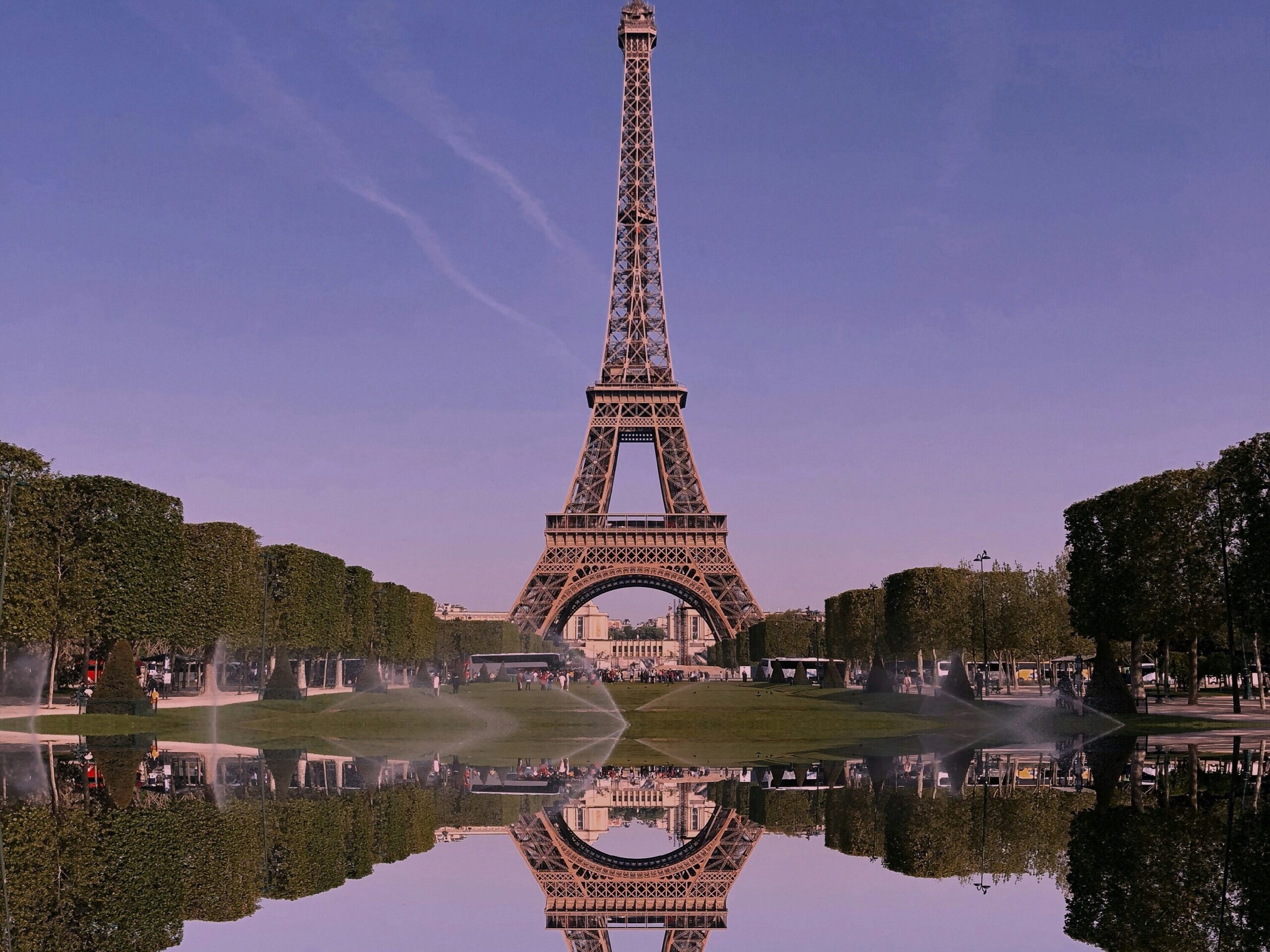 View of the Eiffel Tower from the Trocadero