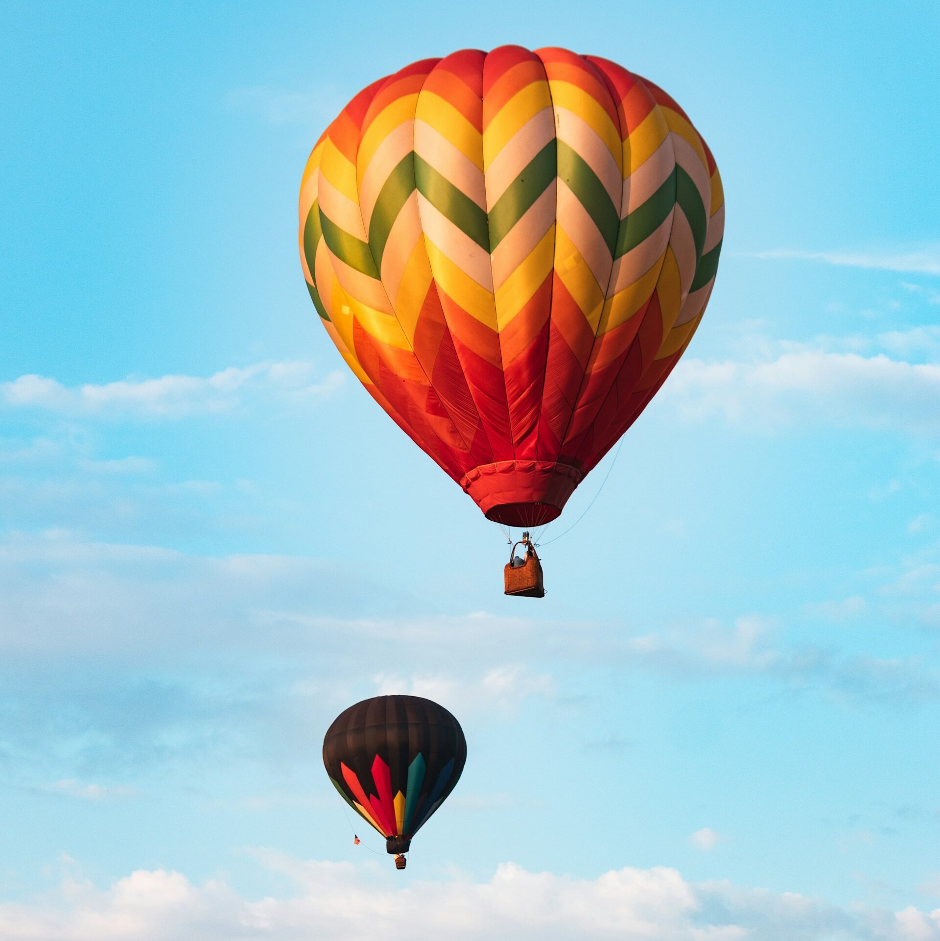 hot air balloon tuscany